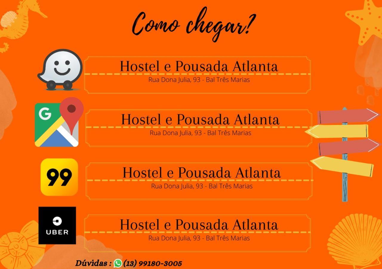 Hostel & Pousada Atlanta Peruíbe 외부 사진